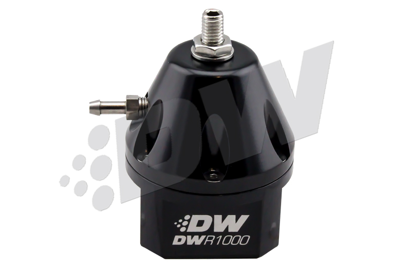 Deatschwerks DW Adjustable Fuel Pressure Regulator Black