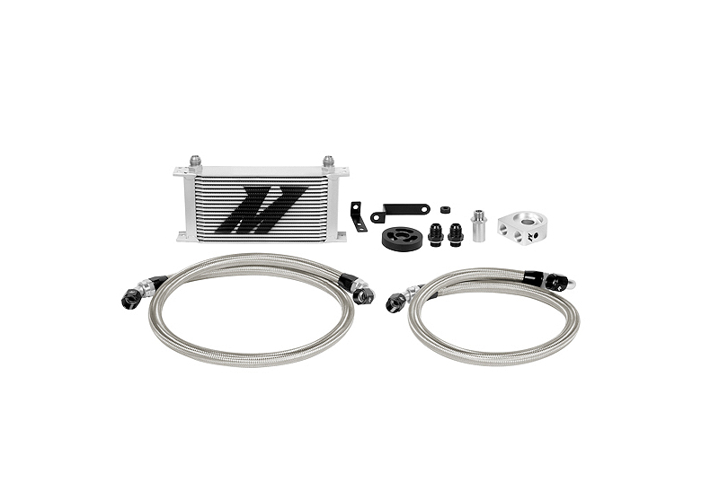 Mishimoto Universal Thermostatic 10 Row Oil Cooler Kit images