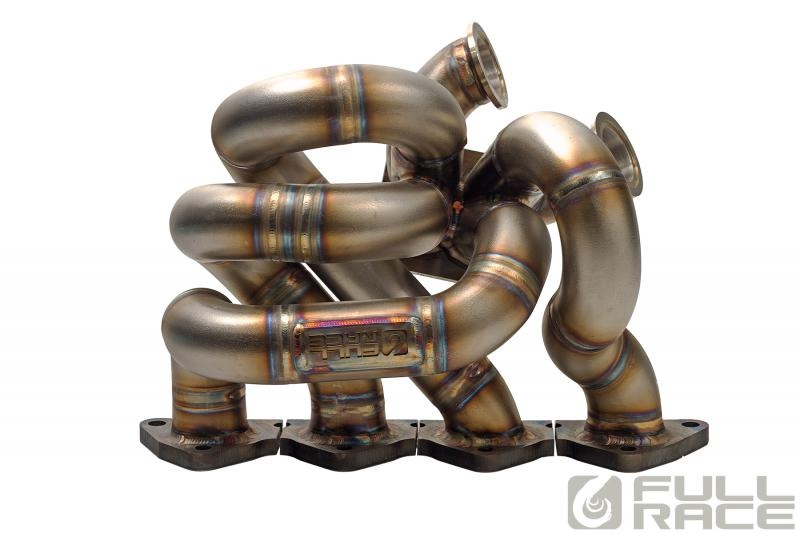 FULLRACE Mitsubishi Evo 4 TO 9 4G63 Big Runner EFR EWG Twin Scroll Turbo Manifold NO AC
