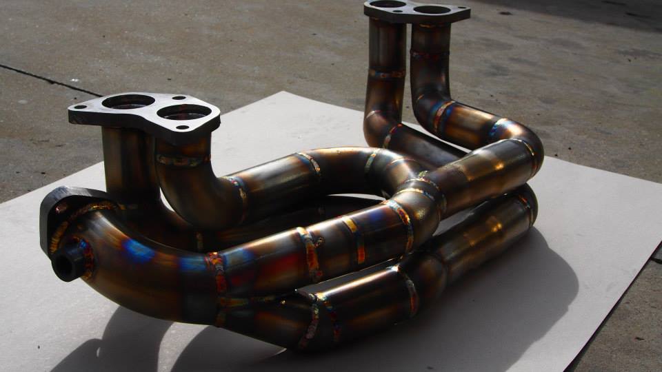 CPM custom exhaust manifold T3 T4 with external SUBARU IMPREZA EJ SINGLE SCROLL